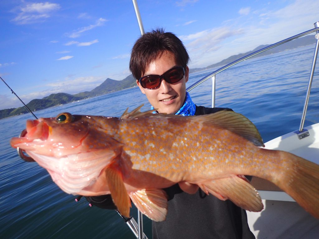 一つテンヤでアコウとマダイ 広島県尾道市の遊漁船 亀田丸さんにお邪魔しました Fishman公式ブログ