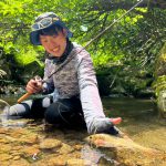 【癒やしの渓流釣行】中国地方に住む渓流魚3魚種を1日で制覇！AUX木村が渓流を歩きまくる